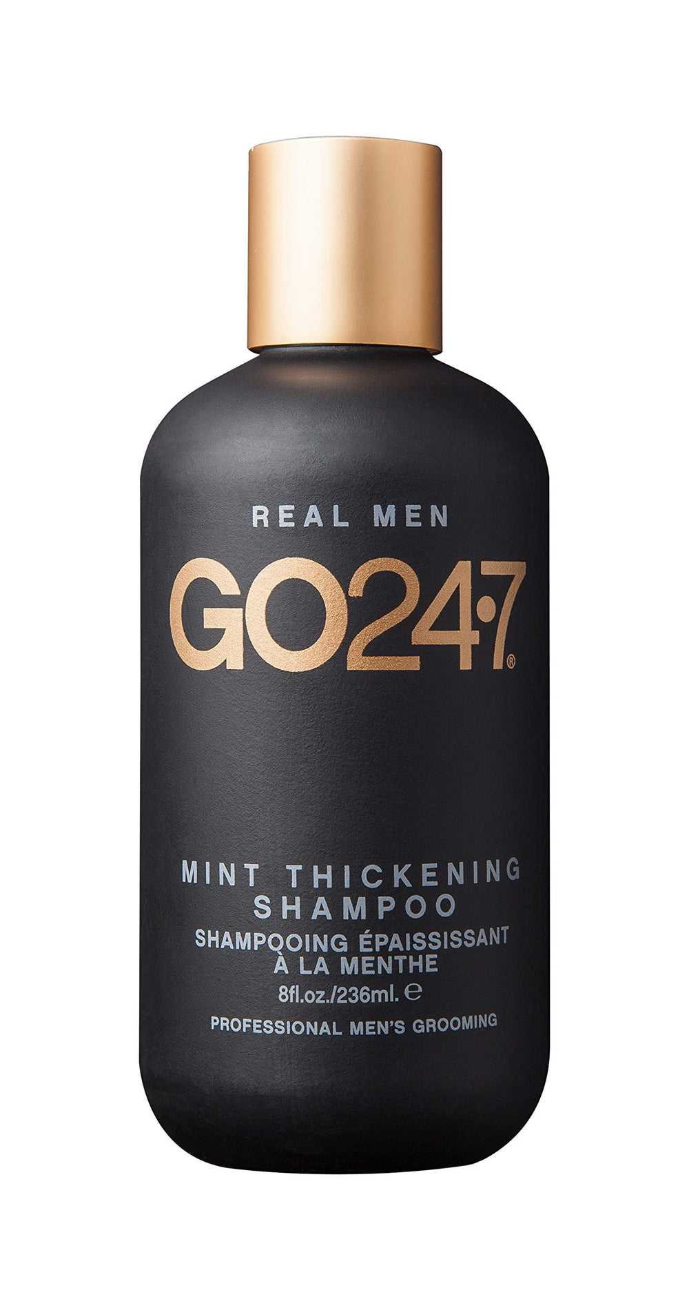 GO247 front packaging showing bottle and clean design for easy recognition and purchase