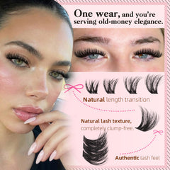 Goddvenus close-up of cluster texture highlighting featherlight layered fibers
