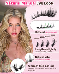 goddvenus precision tweezers and strong-hold glue for easy application
