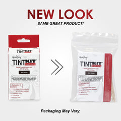 Godefroy capsule and developer close-up illustrating pre-measured portions for mess-free mixing