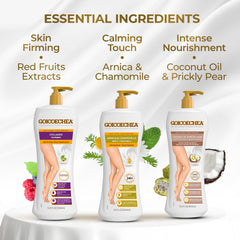 Goicoechea cream texture on hand demonstrating lightweight absorption benefit
