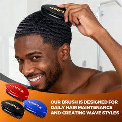 Goiple satin durags stacked to protect waves overnight and reduce frizz