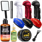 Goiple full kit spread showing tools and products for convenient wave styling