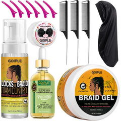 Goiple kit front packaging showing complete braid system and benefits
