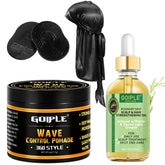 Goiple kit front packaging showing full wave pomade set and convenience