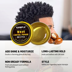Goiple tool in hand demonstrating size and faster styling benefit