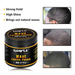 Goiple rosemary oil being applied to scalp for added moisture