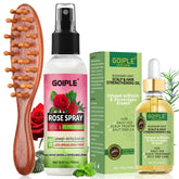 Goiple front packaging showing rosewater spray and kit benefits