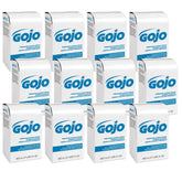 GOJO front packaging showing 800 mL bag refill and branding for easy identification