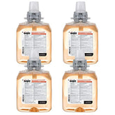 GOJO FMX front packaging showing 4-pack and fruit scent, promotes reliable bulk supply