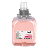 GOJO front label showing cranberry refill and certifications for quick identification