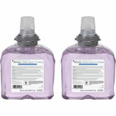 GOJO Provon front packaging showing two cranberry refills with sanitary sealed benefit