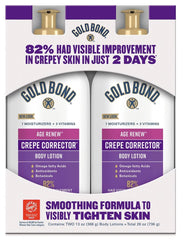 Gold Bond front packaging showing two 13 oz bottles and product name for clear identification and convenience