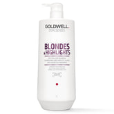 Goldwell front packaging showing 1L bottle and clear product branding for visibility