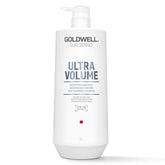 Goldwell bottle front view showing 1L size and volume benefit