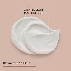 Goldwell Roughman styling in use creating textured matte hairstyle benefit