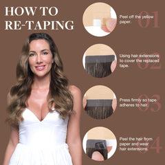 GOO GOO tape bond detail with adhesive strip for secure, low-profile hold