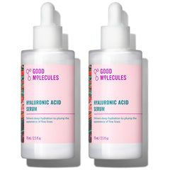Good Molecules front packaging showing bottle and label, clear hydration benefits
