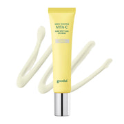 GOODAL front packaging showing the green tangerine eye cream and benefits