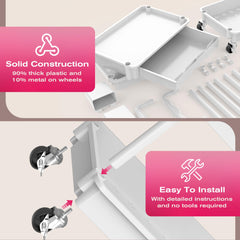 Goovilla hanging cups and hooks showing tidy tool organization benefit
