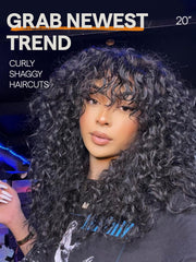 GORGIUS close-up of spiral curl texture highlighting soft realistic fibers