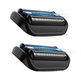 GORLENT front view of two replacement heads showing packaging and ready-to-install convenience