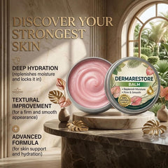 GosBio applying balm to arm for instant hydration benefit