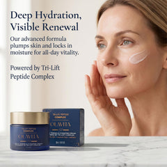 GosBio Olavita close-up of dispensing cream demonstrating controlled use