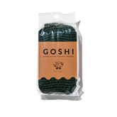 GOSHI front view moss green sponge showing compact shape and clean design benefit longer use
