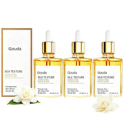 Gouda front bottle view showing 30ml dropper and travel-ready design benefit: precise dosing