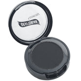 Graftobian Jet Black front compact view shows sleek packaging and easy portability