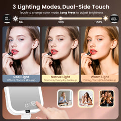 Granarbol touch display with battery indicator for easy power reading