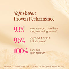 Grande Cosmetics application demo on upper lash line illustrating easy twice-daily use