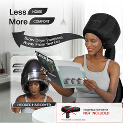 Granteva integrated headband and chin strap reducing ear and neck heat exposure