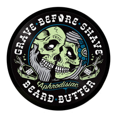 Grave Before Shave application in hand demonstrating easy melt and quick absorption