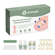 greenglo front packaging showing golden titanium correctors and box benefit easy selection