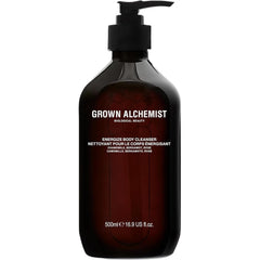 Grown Alchemist front packaging showing 500 ml bottle and clear branding benefit: recognizable premium cleanser