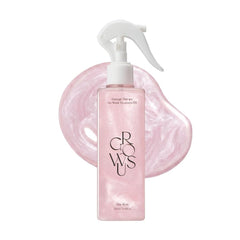 GROWUS front packaging due rose shows product benefits and sleek bottle