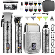 GSKY clipper front view showing sleek body and ergonomic grip for comfortable control