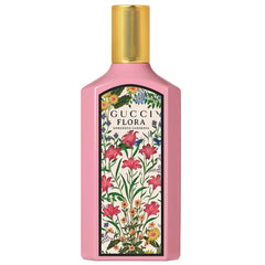 Gucci Flora front packaging showing bottle and box, elegant gift-ready presentation