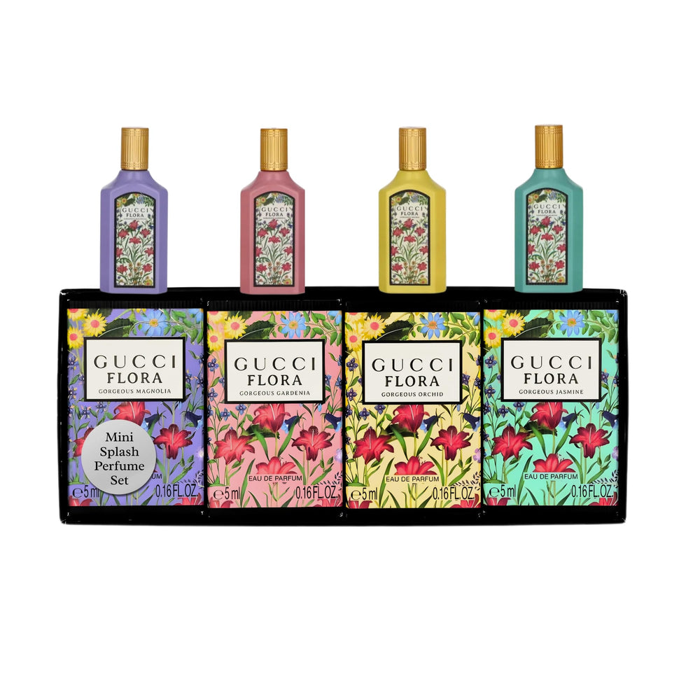 Gucci Flora showing front packaging and elegant gift appeal
