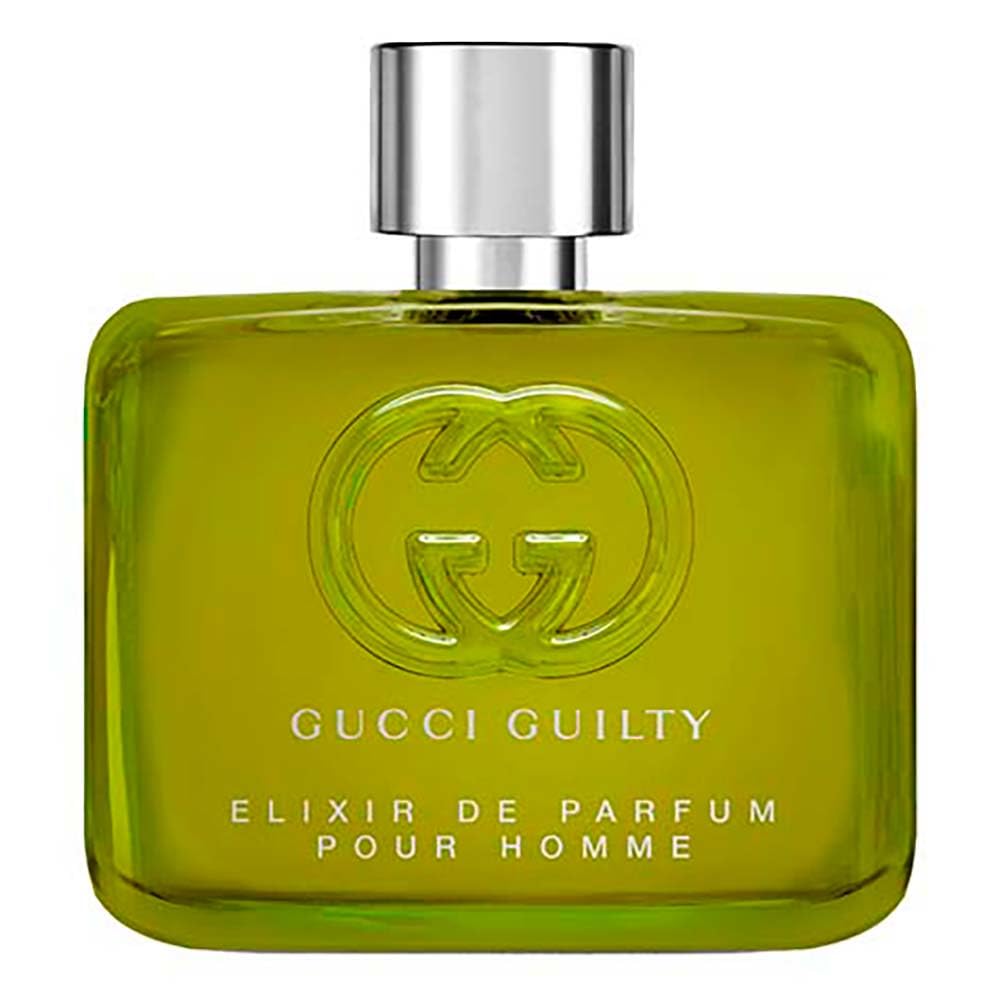 Gucci Guilty front view showing bottle and label, brand elegance for gifting