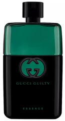 Gucci Guilty Essence men front bottle shows elegant design and gifting appeal