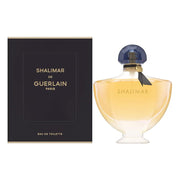 Guerlain Shalimar front bottle showing elegant design and everyday convenience