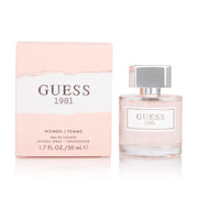 GUESS 1981 for Women front bottle showing elegant silhouette and wearable scent