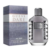 GUESS front bottle view showing sleek design and confident scent benefit