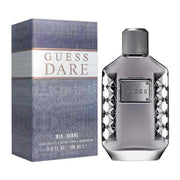 GUESS front bottle view showing sleek design and confident scent benefit