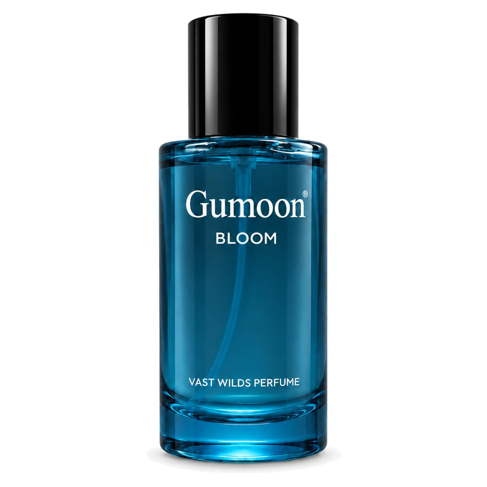 Gumoon front bottle shot showing sleek glass and label for premium display