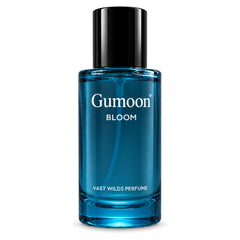 Gumoon front bottle shot showing sleek glass and label for premium display