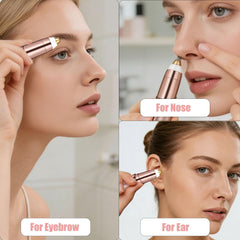 gurelax LED light detail illuminating tiny hairs for precise hair removal benefit